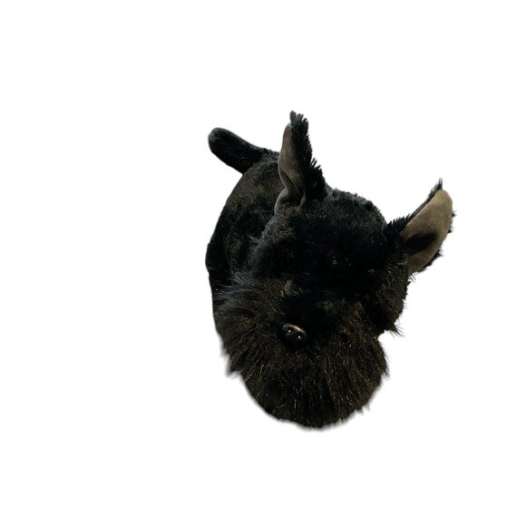 PIER 1 IMPORTS Plush Scottie Dog with Tartan Plaid Scarf and Paws 10" High - Picture 3 of 9